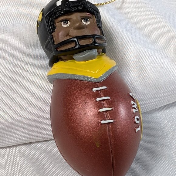 IOWA HAWKEYES NCAA UNIVERSITY FOOTBALL TEAM CHRISTMAS DECORATION NEW SPORTS - Picture 11 of 16